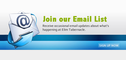Join our Email List